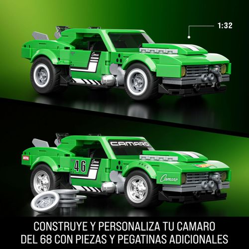 Mattel Brick Shop Hot Wheels Juguete Speed 68 Custom Camaro JFT16
