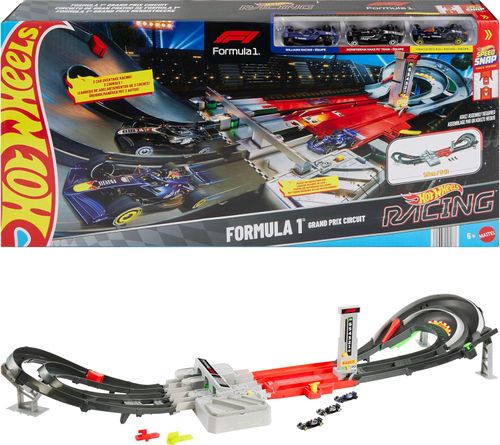 Hot Wheels Racing Pista de Juguete Grand Prix JDY16
