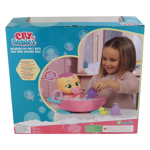 Fotorama Bebés Llorones Recién Nacida Mi Primer Baño