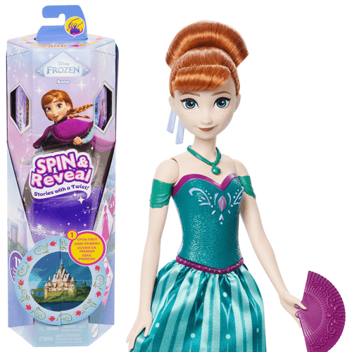 Disney Frozen Muñeca Spin Reveal Anna JBG60