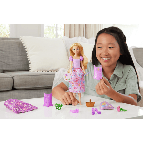 Disney Princesa Rapunzel Cambio  de Vestido JBG09