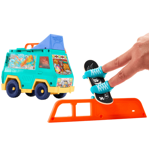 Hot Wheels Pista de Juguete Skate Van JGG91