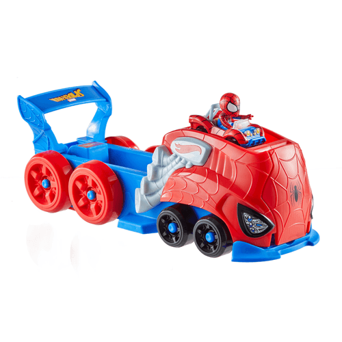 Hot Wheels Pista Lanzador Sorpresa Spider Man  JFV69