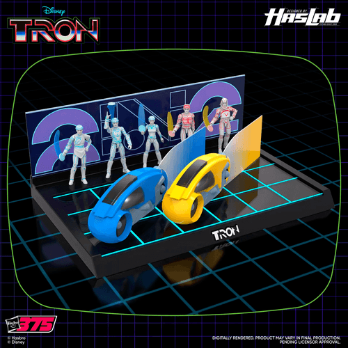 PREVENTA HASLAB TRON: Set de coleccionista de Heroes of the Grid de 3,75 pulgadas