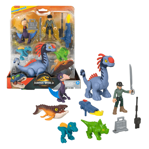 Imaginext Pack Dinos Tierra, Aire y Mar JFR25