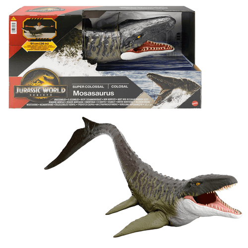 Jurassic World Super Colossal Mosasaurus JGB51