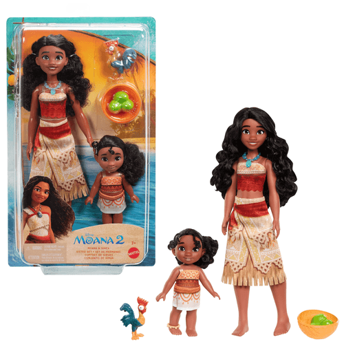 Moana 2 Muñecos Moana y Simea JBT41