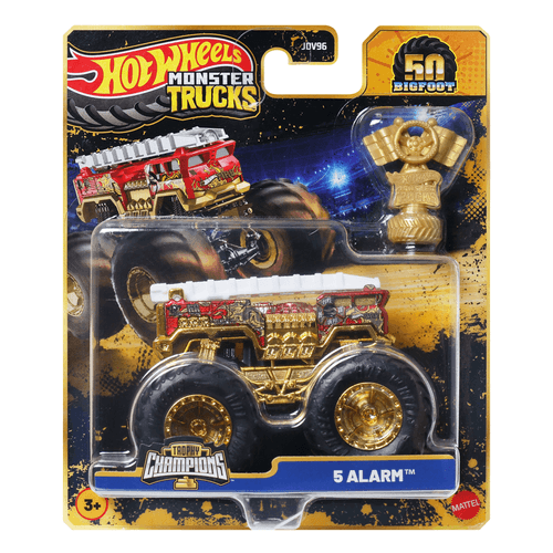 Hot Wheels   Campeonato Bigfoot   Trophy Champions 5 Alarm JDV96