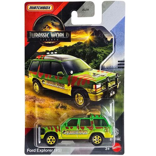 Matchbox Jurassic World   Ford Explorer #5 JGL59