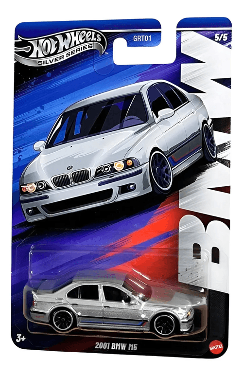 Hot Wheels Auto Celebración  Bmw M5 2001 5/5 GRT01