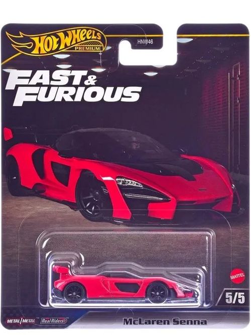Hot Wheels Auto Premium F&F  Mclaren Senna  5/5 HNW46