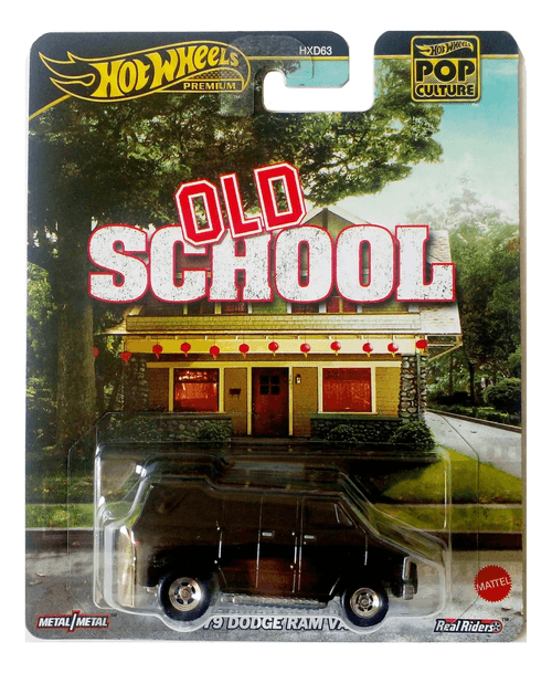 Hot Wheels Auto Cultura Pop  1979 Dodge Ram Van Premium HXD63