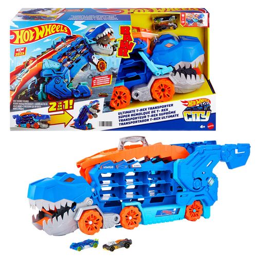 Hot Wheels Súper Remolque de T-Rex HNG50