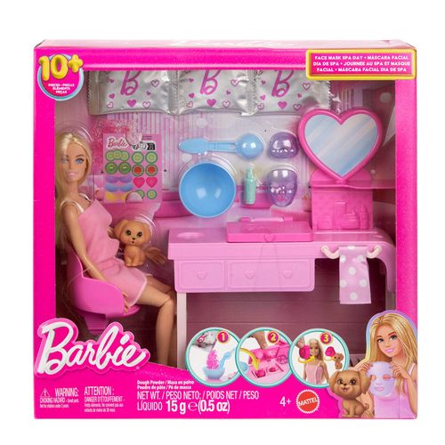 Barbie Set Día de Spa y Mascarillas HYV31