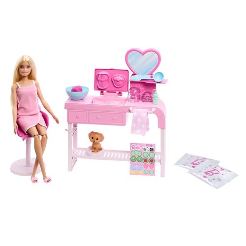 Barbie Set Día de Spa y Mascarillas HYV31