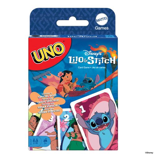 UNO Juego de Cartas Lilo & Stitch JCC10