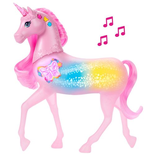 Barbie Set Unicornio con Luz y Sonido JCP78