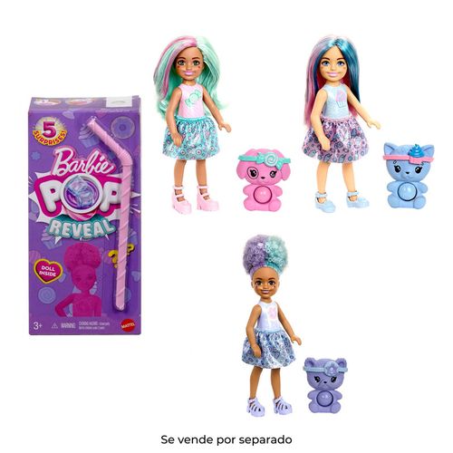 Barbie Muñeca Chelsea Dulces Sorpresas JFY02