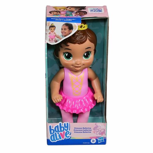 Hasbro Baby Alive Princesa Bailarina Pelo Castaño F9123
