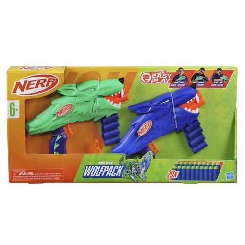 Hasbro Nerf Wild Wolfpack 20 Dardos G0031