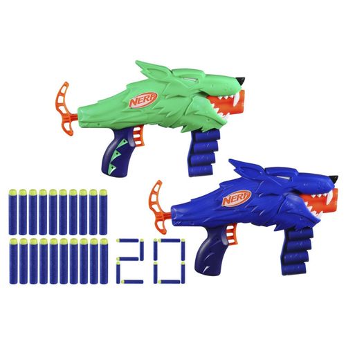 Hasbro Nerf Wild Wolfpack 20 Dardos G0031