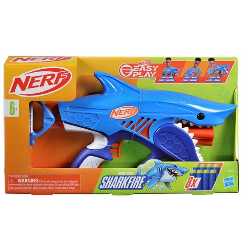Hasbro Nerf Junior Wild Sharkfire 8 Dardos F8645