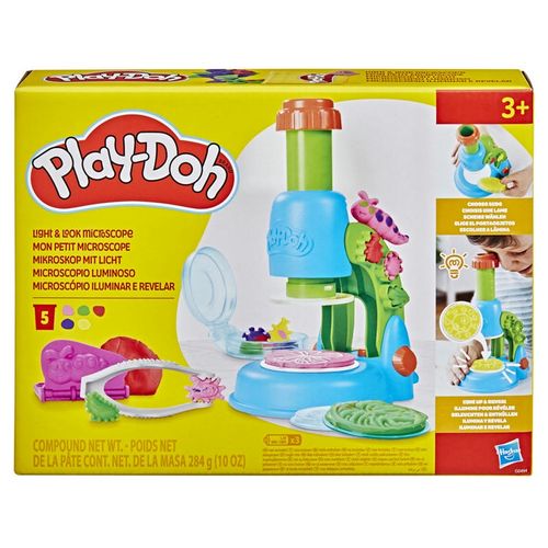 Hasbro Play-Doh Microscopio Luminoso G0494