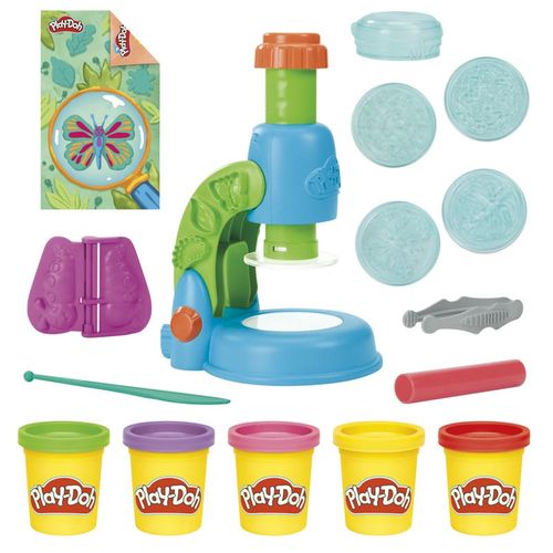 Hasbro Play-Doh Microscopio Luminoso G0494