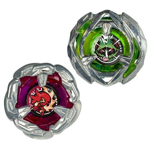 Hasbro Beyblade X Pack Doble Chain Incendio 5-60HT Arrow Wizard 4-60N F9586