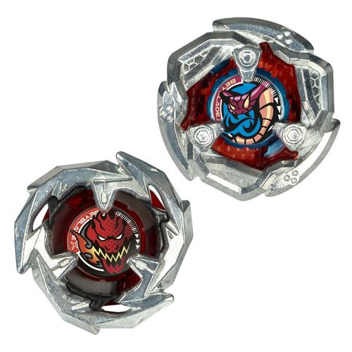 Hasbro Beyblade X Pack Doble Tail Viper 5-80O Sword Dran 3-60F F9586