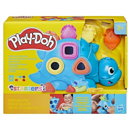 Hasbro Play-Doh Primeras Creaciones Dinosaurio Formas y Colores G0491