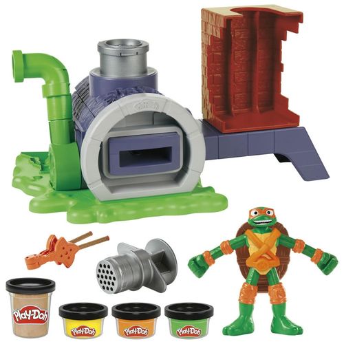 Hasbro Play-Doh Teenage Mutant Ninja Turtles Horno Lanzapizzas de Play-Doh G1829