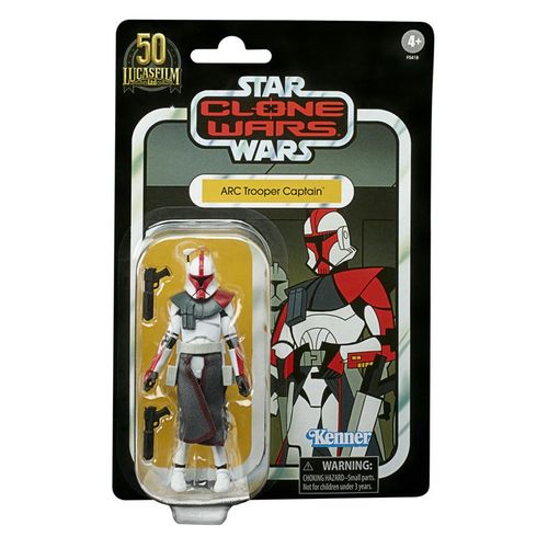 Hasbro Star Wars La Guerra de los Clones Vintage ARC Trooper Captain F5418