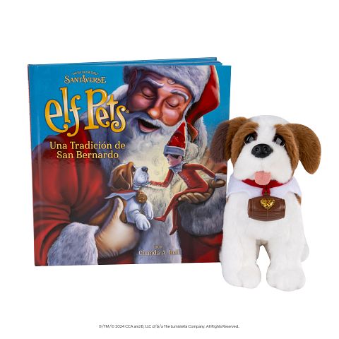 Elf Pets®- A St. Bernard Tradition, Libro En Español
