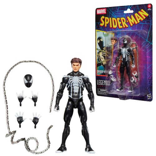 PREVENTA Hasbro Marvel Legends Series, Spider-Venom, Figura Retro Inspirada En Los Cómics  G2353