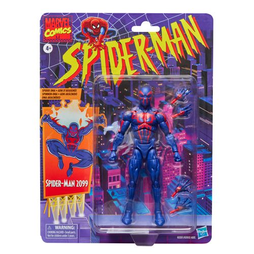 PREVENTA Hasbro Marvel Legends Series Spider-Man 2099 Retro Cardback Comics  G2351