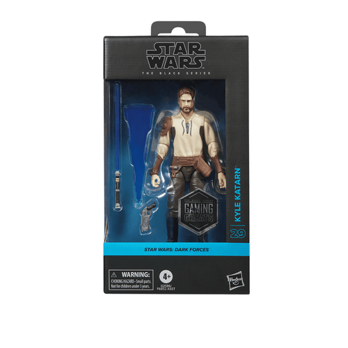 PREVENTA Hasbro Star Wars The Black Series Gaming Greats Kyle Katarn  Figura De Acción Premium  G2586