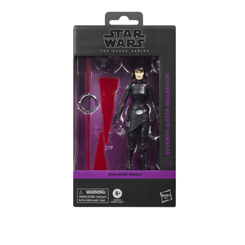 PREVENTA Hasbro Star Wars The Black Series, Seventh Sister Inquisitor, Figura Premium G2569