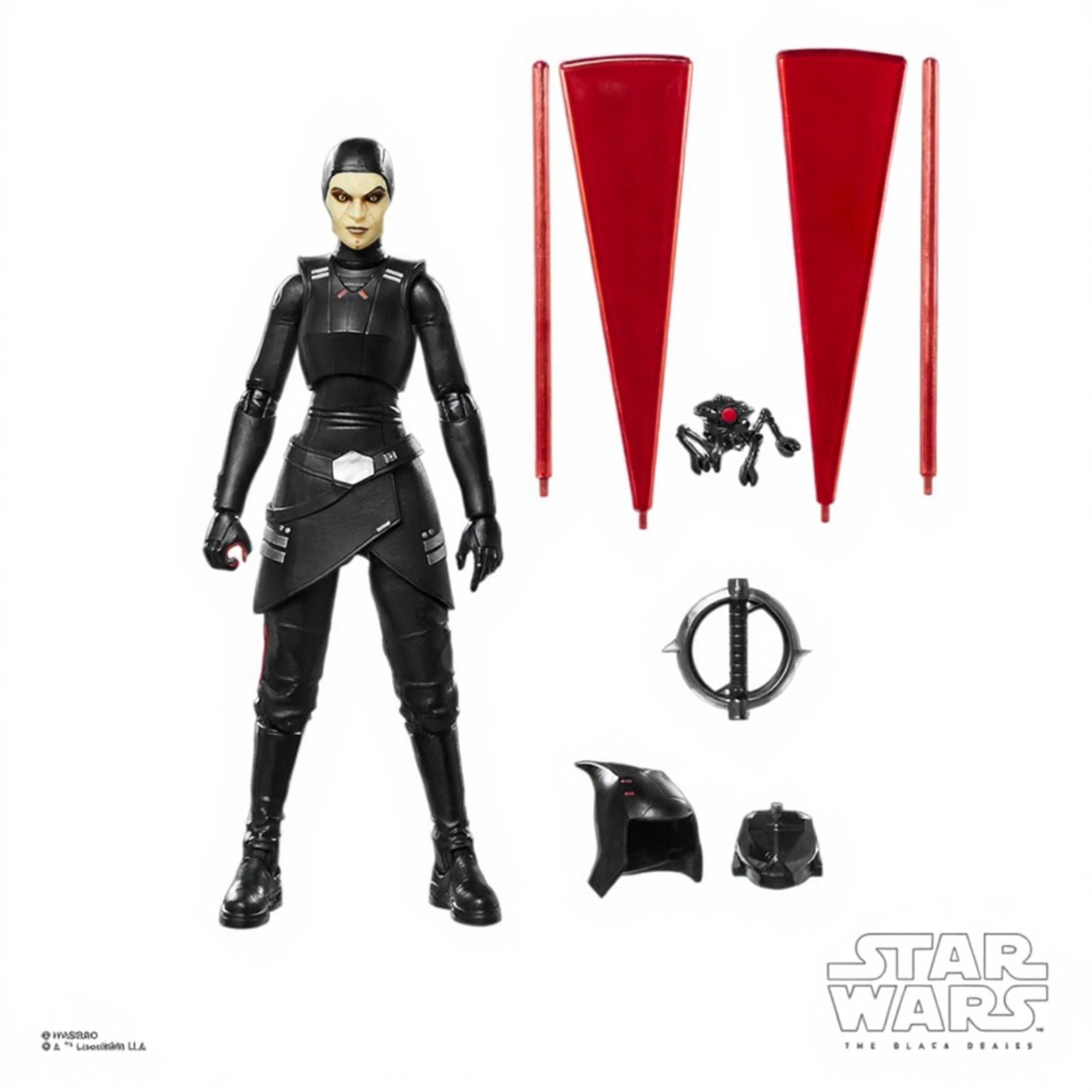 Hasbro Star Wars The Black Series, Seventh Sister Inquisitor, Figura ...
