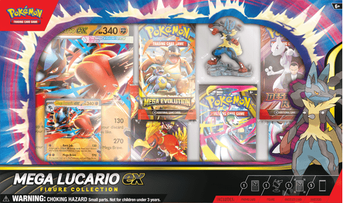 Pokémon TCG: Mega Lucario ex Figure Collection EN 13455