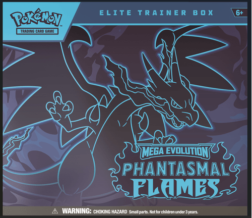 Pokémon TCG: Mega Evolution - Phantasmal Flames - Elite Trainer Box EN 12481