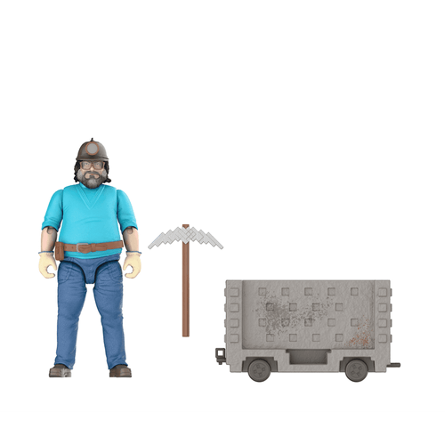 Minecraft Figura Steve y Carrito de Mina JGP20