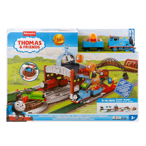Thomas and Friends Lanzamiento de Barril JGY30