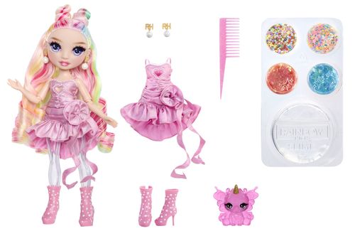 Rainbow High Muñeca Feature Fantasy Dolls Bella Pink