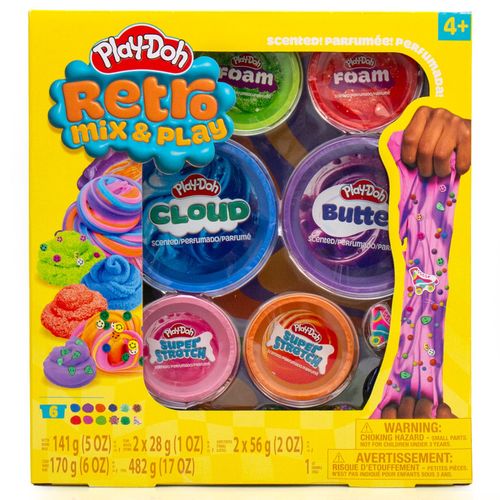 Play-Doh Retro Mezclar y Jugar Compuestos 231976-TL