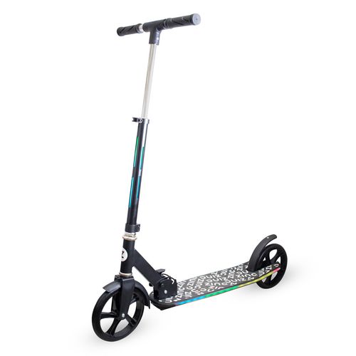 Zinc Patineta Plegable Brillz De Ruedas Grandes ZC07862