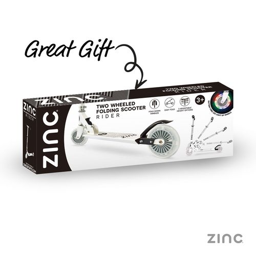 Zinc Patineta Plegable De Dos Ruedas Con Ruedas Brillantes ZC09979