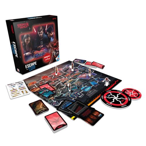Juego de mesa Stranger Things Escape del Up side Down