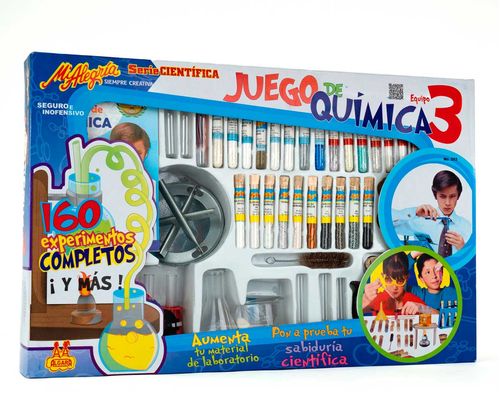 Juguetes  Mi Alegría Química Grande Más De 160 Experimentos