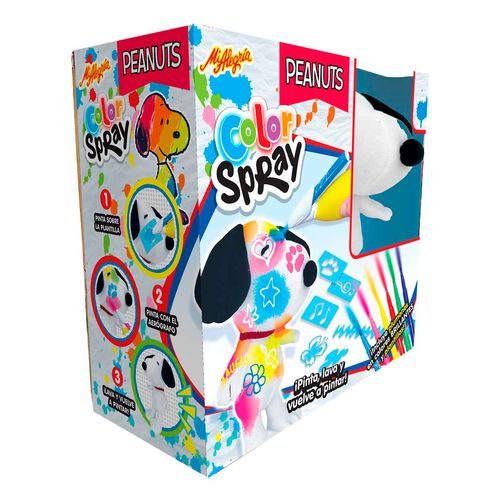 Peluche Snoopy Color Spray Mi Alegría